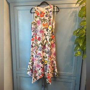 Maggie London size 12 colorful flower dress